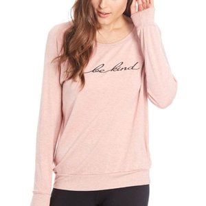 Good HYOUMAN Pink Be Kind Chelsea Sweatshirt Size M